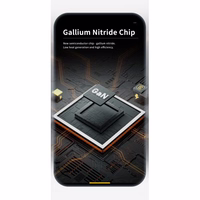 Laadija Essager "GaN Shining" Must 65W (QC3.0 / 2xPD65W)