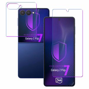 LCD Ekraanikaitse 3mk hõbedane Kaitse+ Folded Väljaanne Samsung F751 Z Flip7
