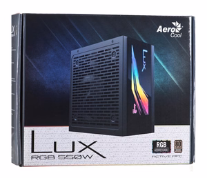 Power supply Aerocool Lux RGB 550M 550 W must