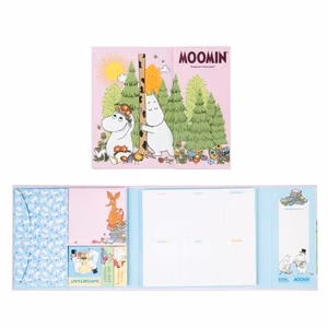 Moomins A4 nädalaplaneerija märkmepaberitega