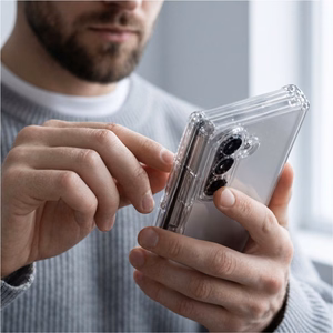 Tech-Protect FlexAir Hybrid ümbris mudelile Samsung Galaxy Z Fold 8 Ultra – läbipaistev