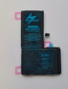 Aku "Di-Power" (higher capacity) jaoks iPhone X 3216mAh
