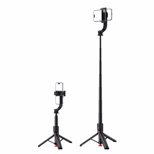 Acefast E42 selfipulk automaatse statiiviga ja Bluetooth kaugjuhtimispuldiga 1.05 m - must
