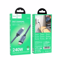 Kaabel USB C to USB C Hoco QC3.0 PD 5A 240W 1,8 m U134 hall