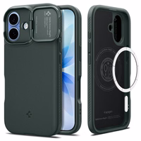 Spigen Optik Armor MagSafe iPhone 17 Ümbris - Roheline