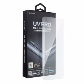UV PRO Karastatud klaas X-ONE - jaoks Samsung Galaxy S22 Ultra (case friendly) - working fingerprint sensor