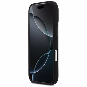 BMW M Silicon Tricolor Line MagSafe чехол iPhone 17 Pro - черный