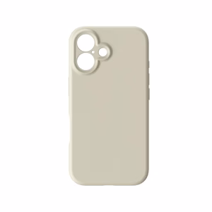Чехол iPhone 16 Forcell F-Protect Rubber Premium совместимый с MagSafe античный белый