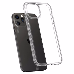 Spigen Ultra hübriidkate iPhone 12 / iPhone 12 Pro jaoks - läbipaistev