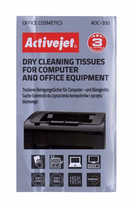 Activejet AOC-300 – ebemevabad puhastuslapid, 24 tk
