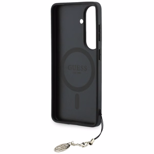 Guess ümbris 4G Classic Logo Charm MagSafe for Samsung Galaxy S26 pruun