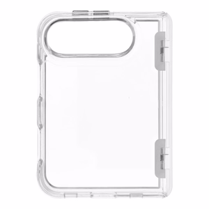 Läbipaistev Forcell F-Protect 4sD-i Clear 2.5 mm Premium Hinge ümbris iPhone Duo jaoks