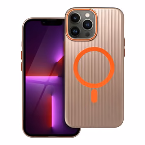 Ümbris SIMPLY compatible with MagSafe jaoks IPHONE 13 Pro Max titanium desert