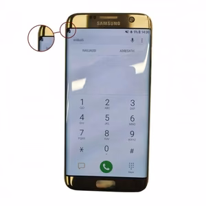 LCD ekraan ühilduv Samsung G935 S7 Edge kuldne (Uuendatud: Telemax) (Defektidega 76)