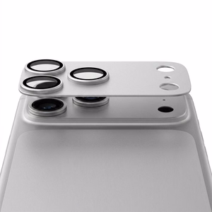AR+AF Täismetallist karastatud klaas IPHONE 17 PRO jaoks hõbedane