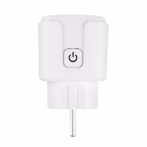 GreenBlue Remote-Controlled WiFi Outlet, Android/iOS/Alexa/Google Home, Timer, Wattmeter, Max 16A/3840W, GB735 W