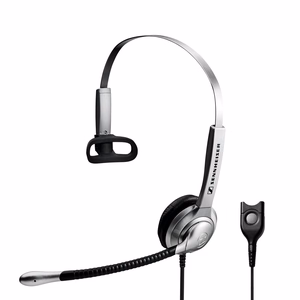 Sennheiser SH 335 juhtmega kõrvaklapid peapaelaga kõnedeks/muusikaks mustad, hõbedased