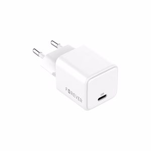 Forever TC-08-20C GaN PD laadija 1x USB-C 20W valge