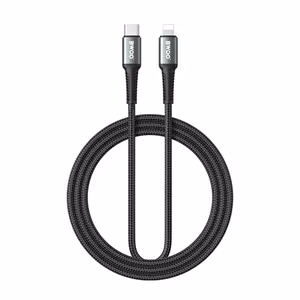 BWOO Braided кабель USB-C - Lightning 2m 30W черный