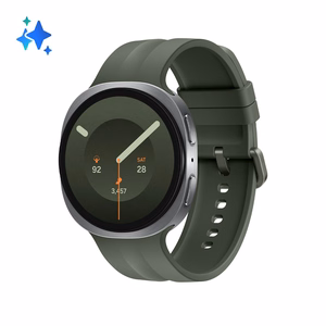 Samsung Galaxy Watch9 44 mm nutikell 3,81 cm (1,5-tollise) AMOLED 480 × 480 puuteekraani, Wi-Fi ja GPS-iga, hõbedane
