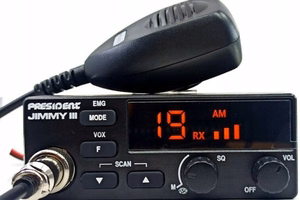 President Jimmy III AM/FM CB-raadio must