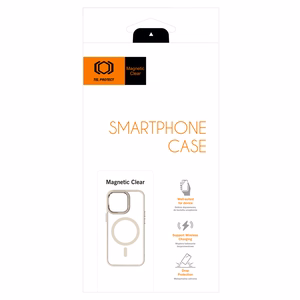 Tel Protect Magnetic Clear Ümbris jaoks Iphone 15 Pro Titanium