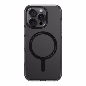 Uniq Clario ümbris iPhone 16 Pro 6.3" Magclick Charging smoke/smoke