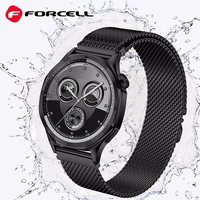 Strap to Samsung Galaxy Watch Forcell F-Design FS10 magnetic steel 22 mm must
