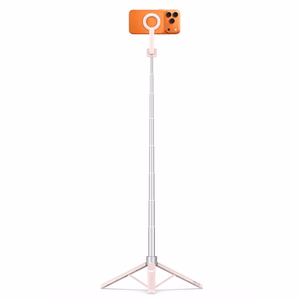 Tech-Protect L10S Bluetooth-selfikepp, roosa ja hall
