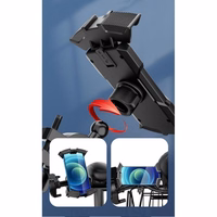 Bike phone hoidja Awei X47 must