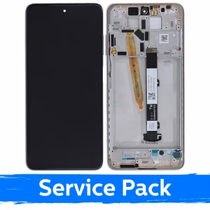 LCD Ekraan Ühildub Xiaomi Poco X3 Pro (X3) Koos Frame / Metal Bronze / (Service Pack)