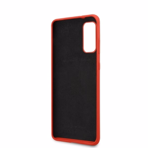 Ferrari silikoonist ümbris Samsung Galaxy S20 jaoks - punane