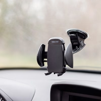 Forever autohoidja tuuleklaasile CH-110 must