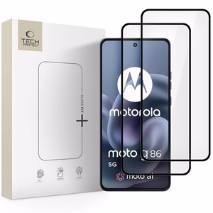 Tech-Protect Glass Fit+ 2-pack Karastatud klaas Motorola Moto G86 5G / G86 5G Power - Must