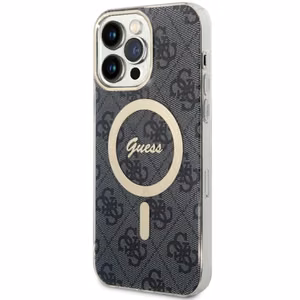 Guess 4G MagSafe ümbris jaoks iPhone 14 Pro Max - must