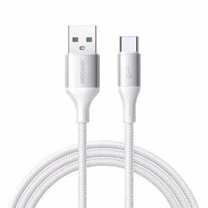 Joyroom S-A28 Flash Series 3A USB-A - USB-C Kaabel 1m - valge