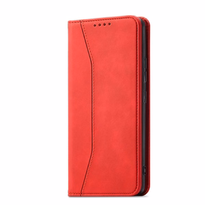 Magnet Fancy Ümbris jaoks Samsung Galaxy S23+ flip cover wallet stand punane