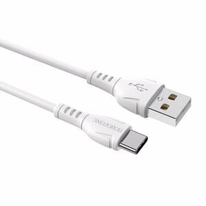 Borofone Kaabel BX51 Triumph - USB to Type C - 3A 1 metre valge
