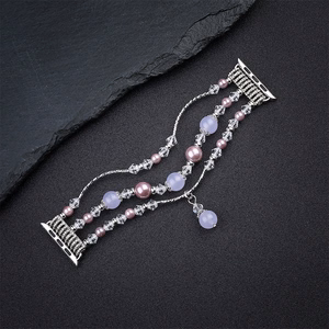 Bracelet loop jaoks Apple Watch 42/44/45 design 4 hõbedane-purple