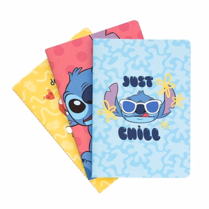 Disney Stitch Tropical A5 märkmike komplekt, 3 tk