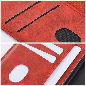 Klappümbris Xiaomi 17 Cubic Book, punane