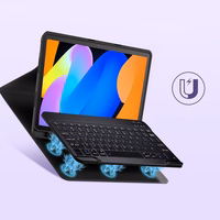 Tech-Protect SC Pen + Keyboard Ümbris jaoks Lenovo Idea Tab 11.0 TB-336 - Must