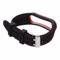 Elastomer strap LIFESTYLE jaoks XIAOMI Mi Band 5 / 6 balck (04)