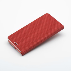 LUNA Book Carbon jaoks SAMSUNG S22 punane