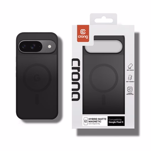 Crong Hybrid Matte Magnetic - MagSafe Google Pixel 9 чехол (черный)