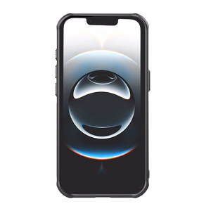Nillkin Iceblade Prop Ümbris with Lens Cover and Stand jaoks iPhone 16e - Must