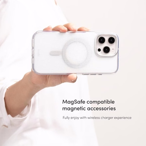 Moshi iGlaze MagSafe ümbris seadmele iPhone 16 Pro Max, Sunlit Green värvitoonis