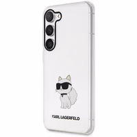 Karl Lagerfeld KLHCS23SHNCHTCT S23 S911 läbipaistev hardcase Ikonik Choupette