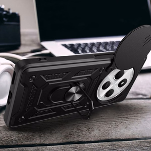Tech-Protect CamShield Pro Ümbris jaoks Xiaomi Redmi 14C / Poco C75 - must