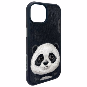 Nimmy Big Eyed Pet 2.0 Panda ümbris jaoks iPhone 15 - must